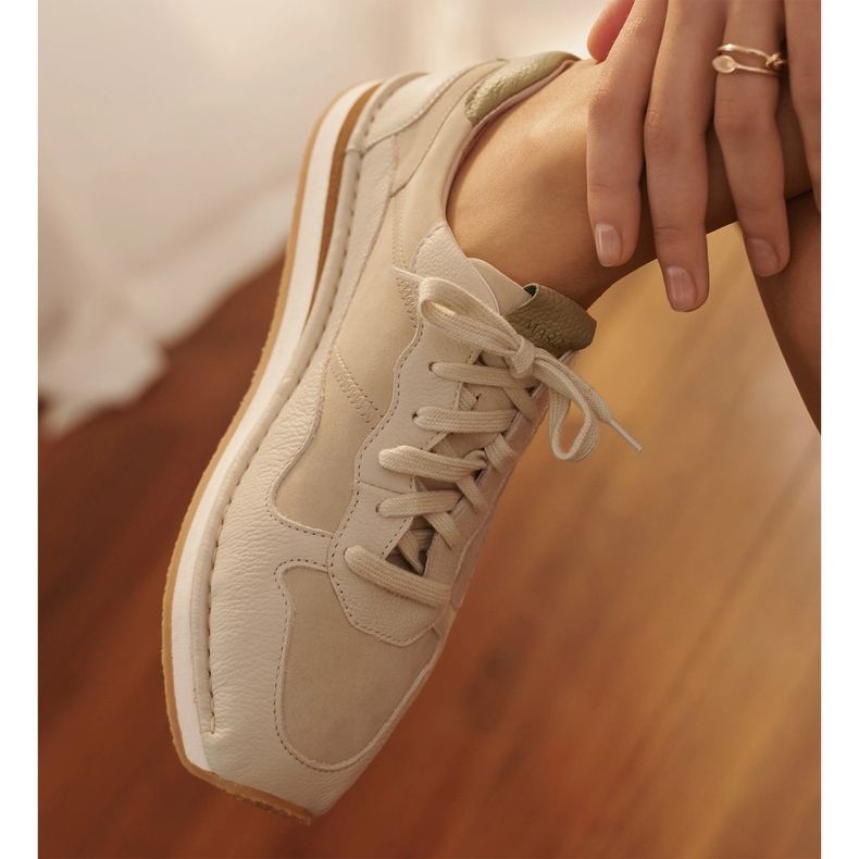 Marco Shoes Scarpe da ginnastica torinesi beige 1