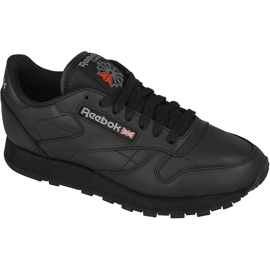 Scarpe Reebok Classic in pelle 2267 nero 1