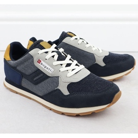 Scarpe sportive maschili blu navy bugatti rr153135 1