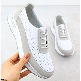 LOUNS SPORT Openwork White Filippo DP6717 bianca 1