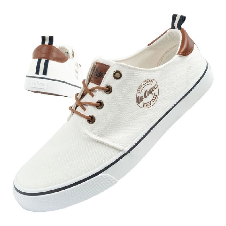 Lee Cooper LCW-25-02-3240m Sneaker maschili da uomo bianca 1