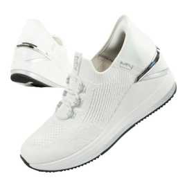 Skechers Schechers the Triple-Dallis 177721/Wht Women's Shoes bianca 1