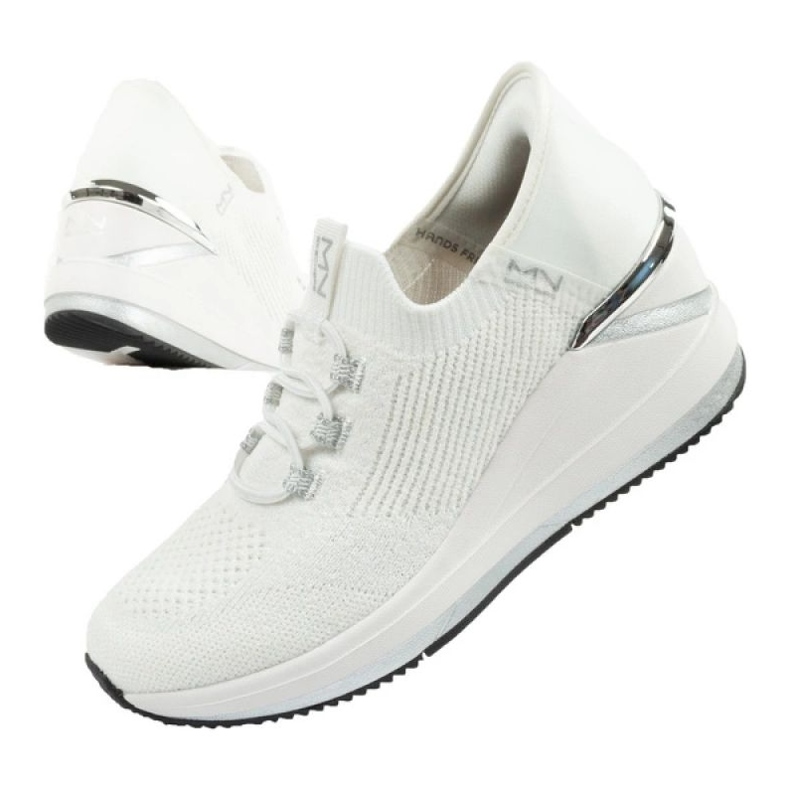 Skechers Schechers the Triple-Dallis 177721/Wht Women's Shoes bianca 1