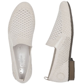 Scarpe tessili da donna Openwork Beige Rieker 51969-90 2