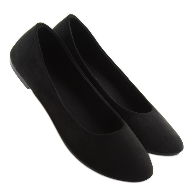 Ballerine morbide nere da donna nero 1
