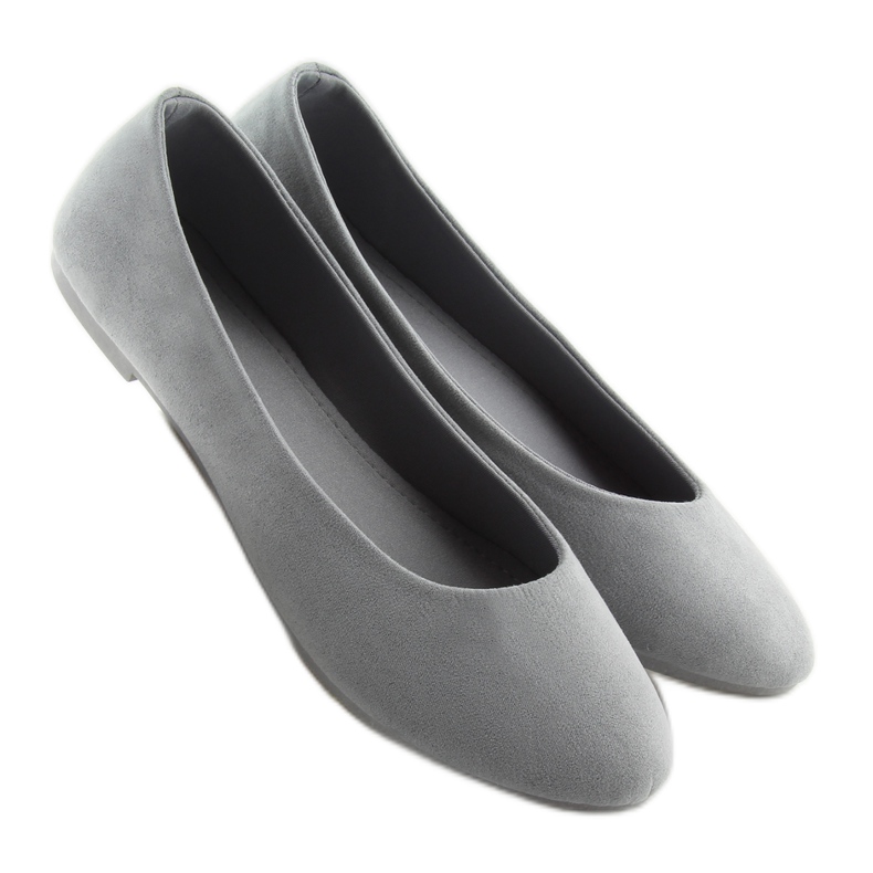 Ballerine da donna morbide grigie D.GRAY grigio 1