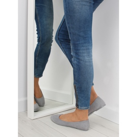 Ballerine da donna morbide grigie D.GRAY grigio 2