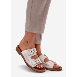 Flip flip piatti in pelle con zazoo 3020 zloty zloty asciugato d'oro 1