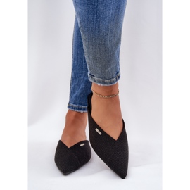Infradito da donna con punta puntata Big Star RR274210 Black nero 2