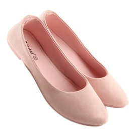 Ballerine da donna rosa tenue rosa 1
