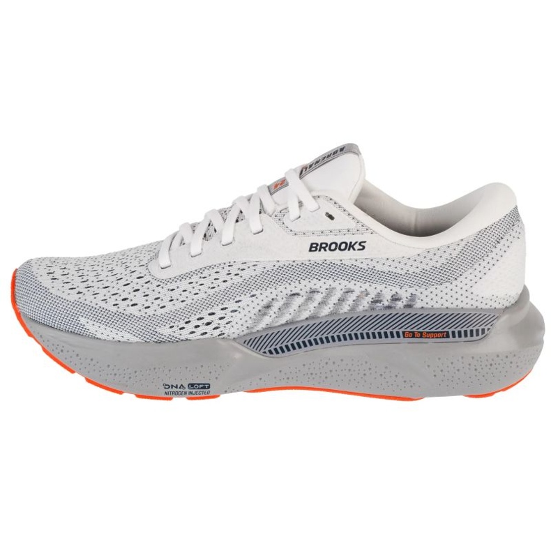 Brooks Adrenaline GTS 24 1104371D129 Scarpe da corsa bianca 1