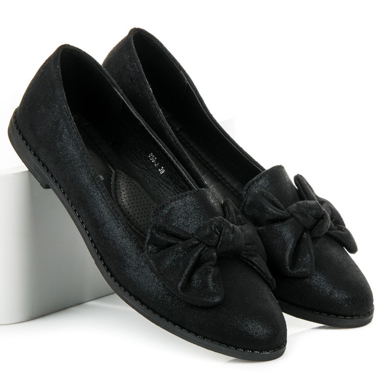 Bestelle Ballerina con fiocco nero 1