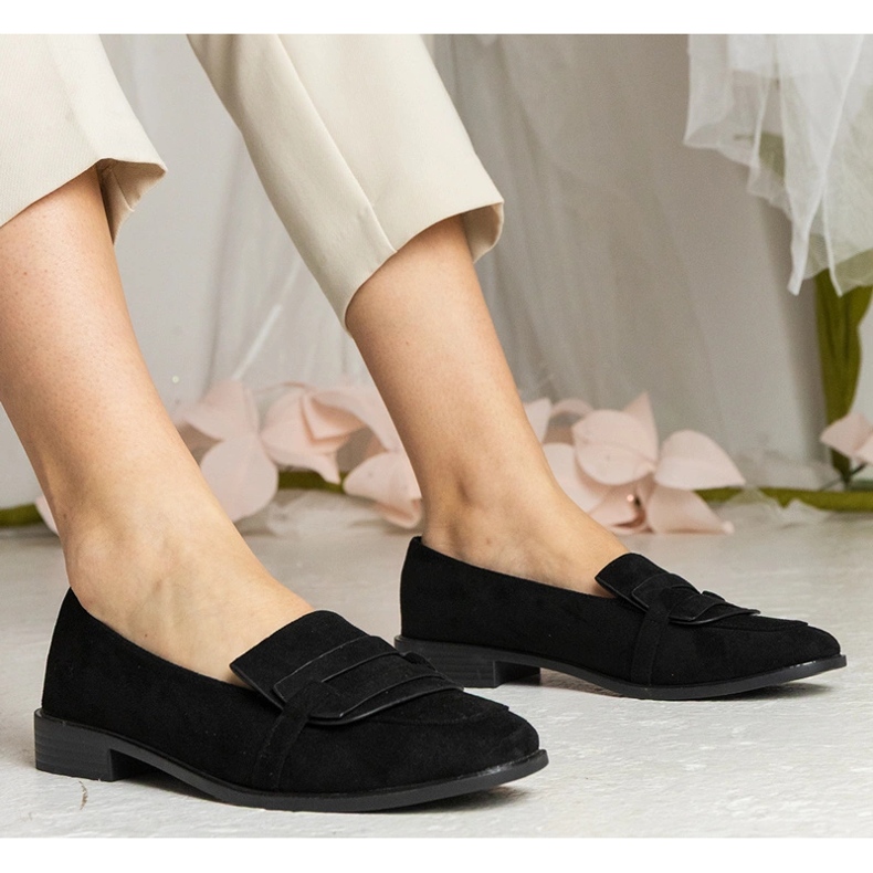 Mocassini classici di Black Women Made di Ekozamsz nero 1