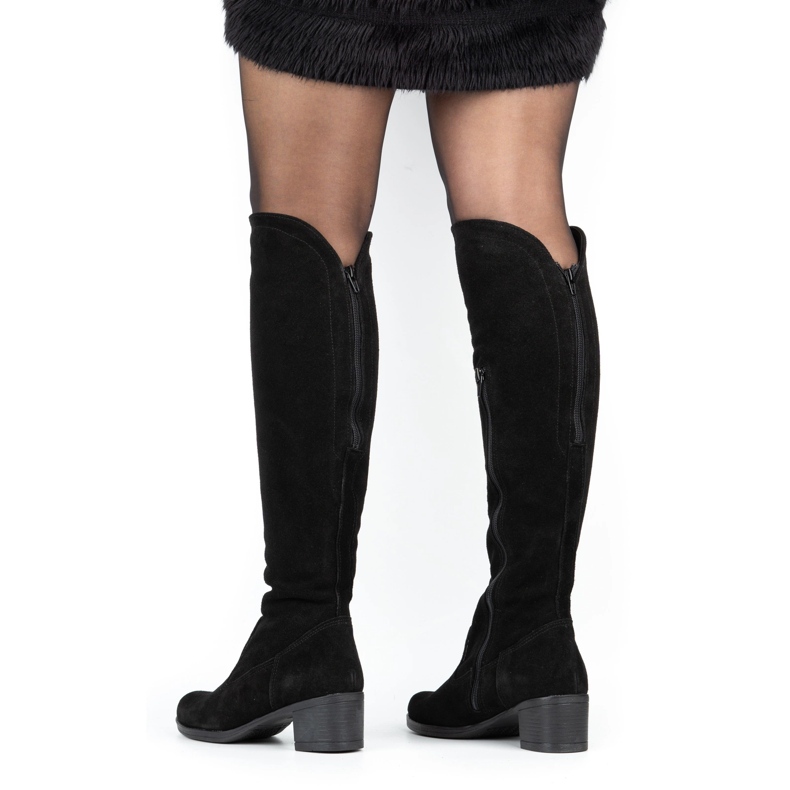 Olivier Stivali da donna a forma di pelle Black nero 3