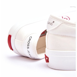 Sneakers Donna In Tessuto Cross Jeans LL2R4043 Bianche bianca 2