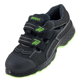 Scarpe da lavoro in velcro urgenti 350/s1 nero 1
