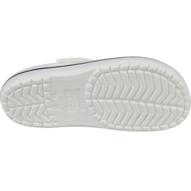 Flip-flop di coccodrillo Crocs in 11016-100 Medical bianca 2