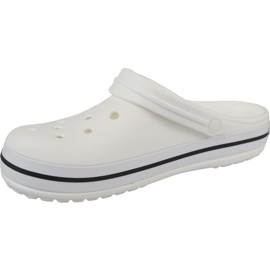 Flip-flop di coccodrillo Crocs in 11016-100 Medical bianco 3