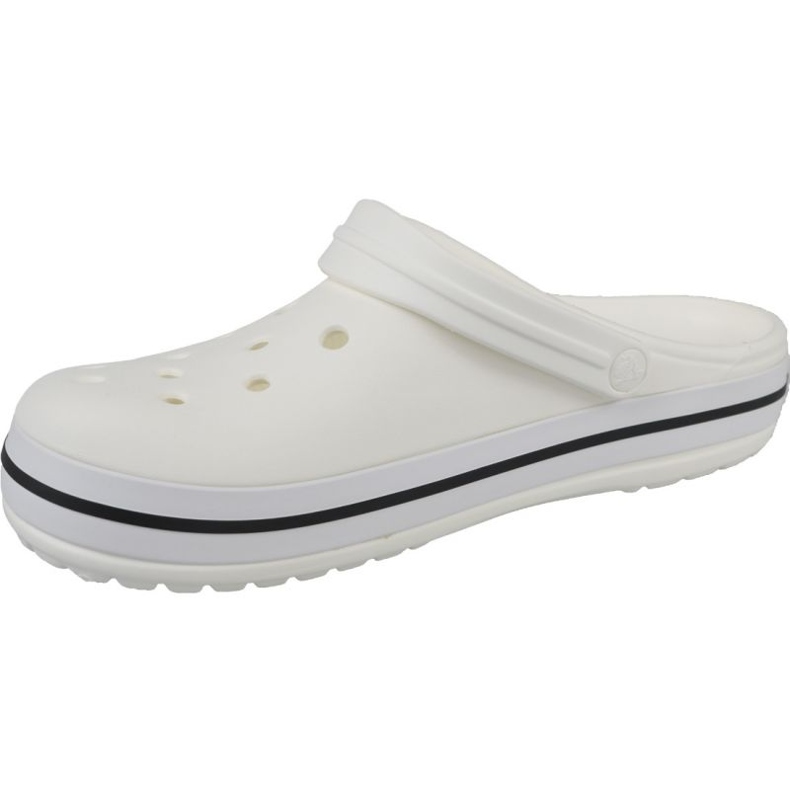 Flip-flop di coccodrillo Crocs in 11016-100 Medical bianca 3