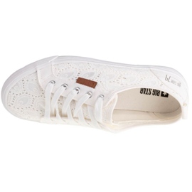 Big Star femminile W274925 Sneaker in pizzo bianco 5