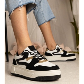 Sneaker nere sneaker sportive femminili nero 1
