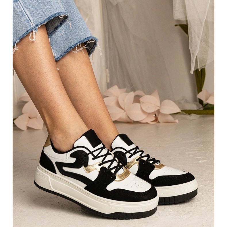 Sneaker nere sneaker sportive femminili nero 2