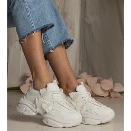 Sneaker bianche da donna Sport enormi bianco 2
