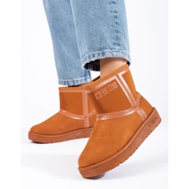 Doposci da donna marroni Big Star KK274612B marrone 2