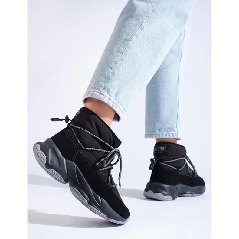 Doposci da donna neri Big Star KK274274 nero 2