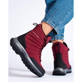 Scarpe da trekking alte da donna DK aquaproof nero 1