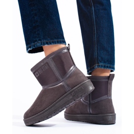 Doposci da donna corti Big Star KK274615 grigio 1