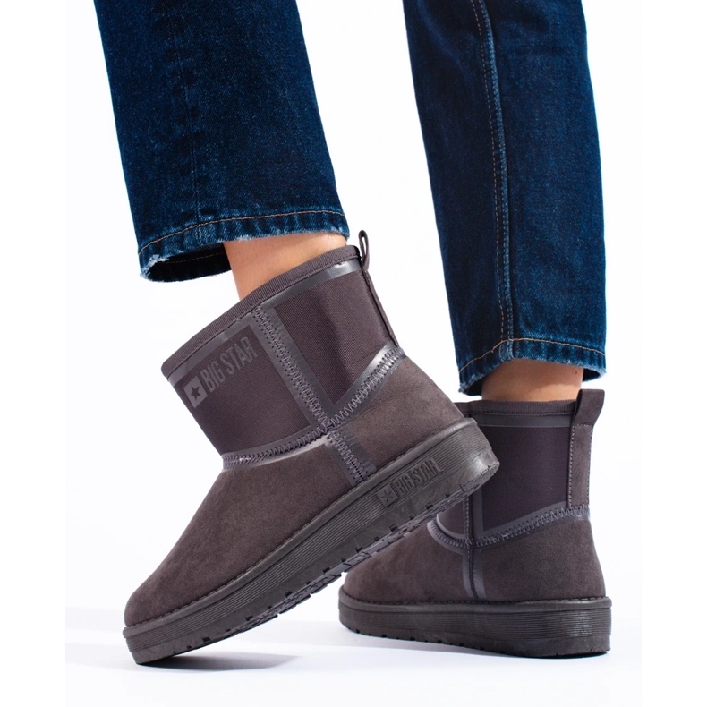 Doposci da donna corti Big Star KK274615 grigio 1