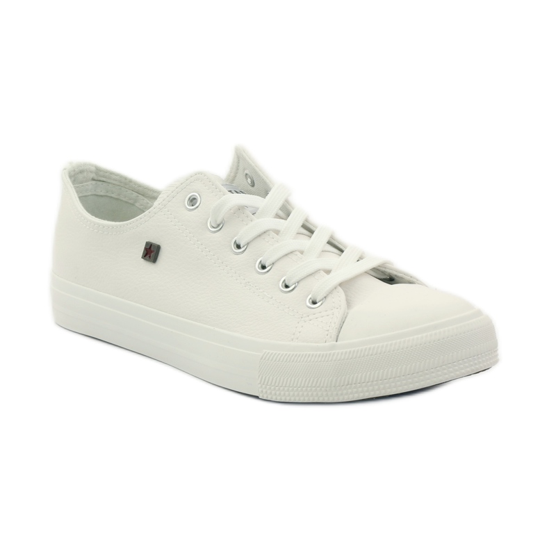 Big Star Sneakers con grandi stelle bianca 1