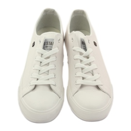 Big Star Sneakers con grandi stelle bianco 4