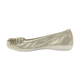 Scarpe ballerine da donna Caprice 22116 giallo 2