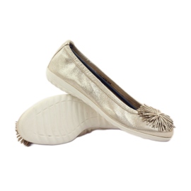 Scarpe ballerine da donna Caprice 22116 giallo 3