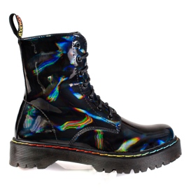 Bella Paris Lavoratori allacciati nero 1