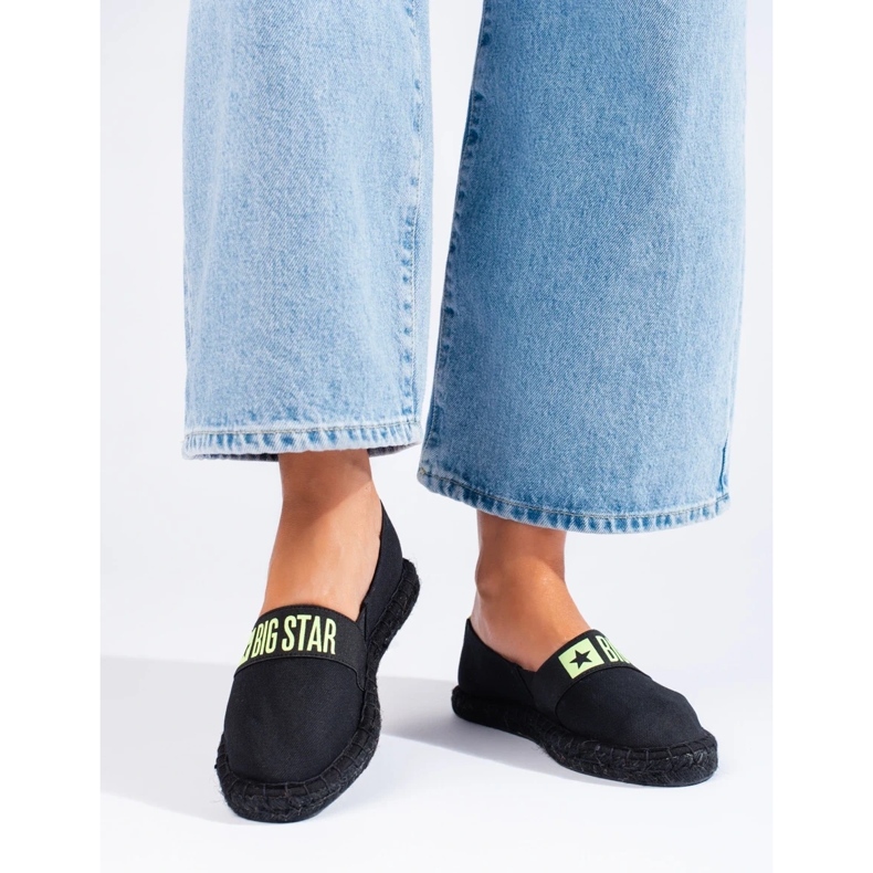 Espadrillas da donna Big Star HH274473 nero 1