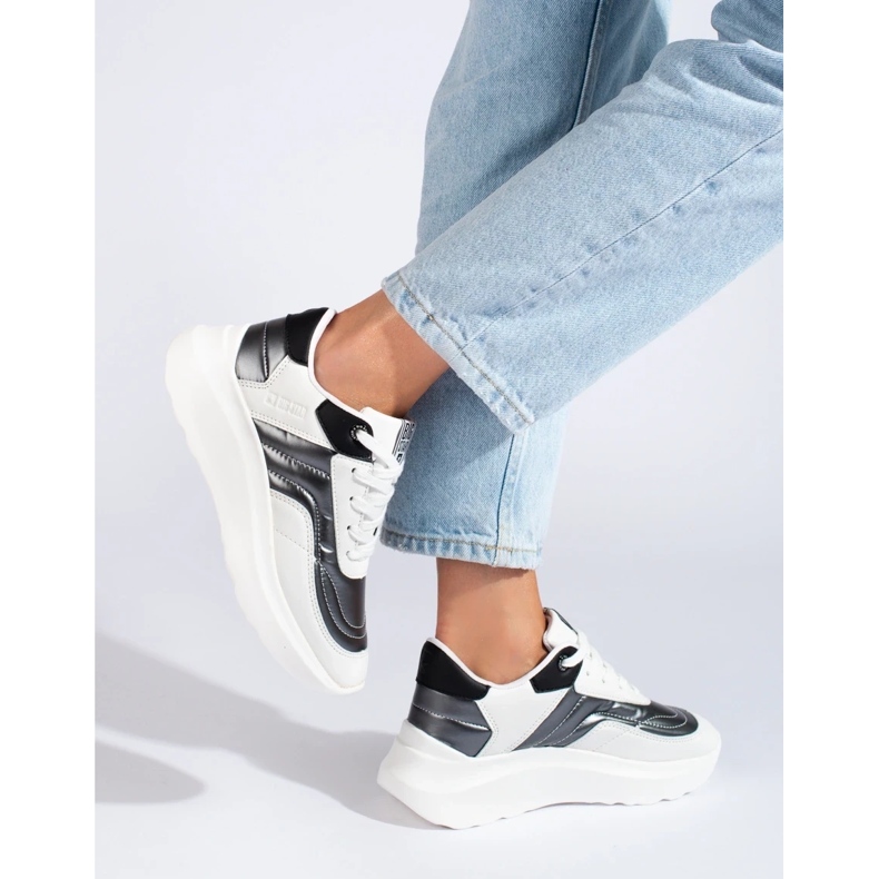 Sneaker da donna Big Star II274335 bianco 2