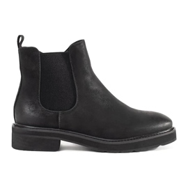 Stivali neri classici di Sergio Leone nero 1