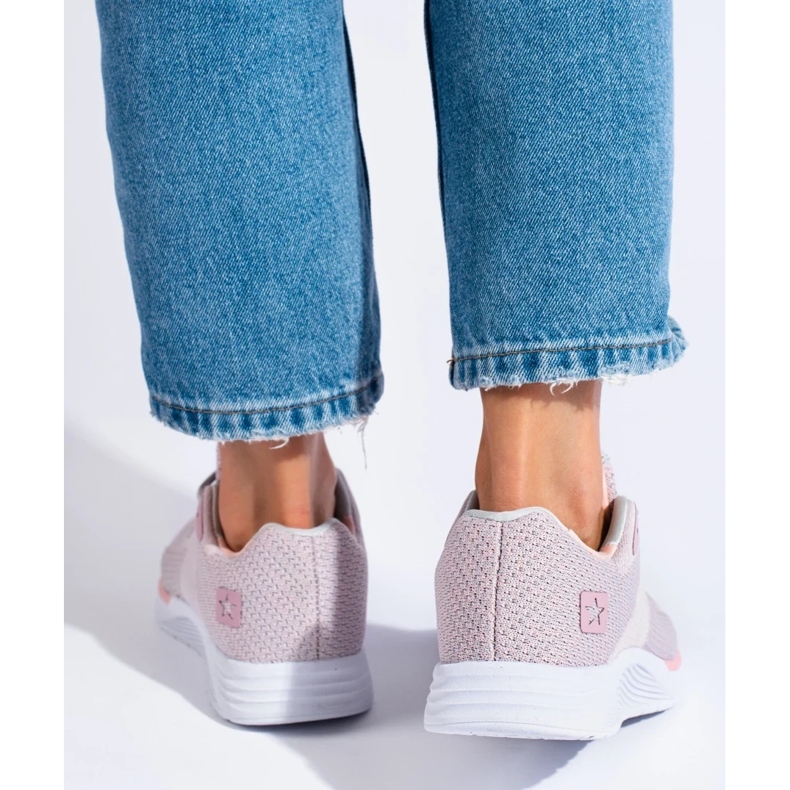 Evento Scarpe sportive stringate rosa 1