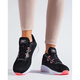 Scarpe sportive sulla piattaforma DK nero 1