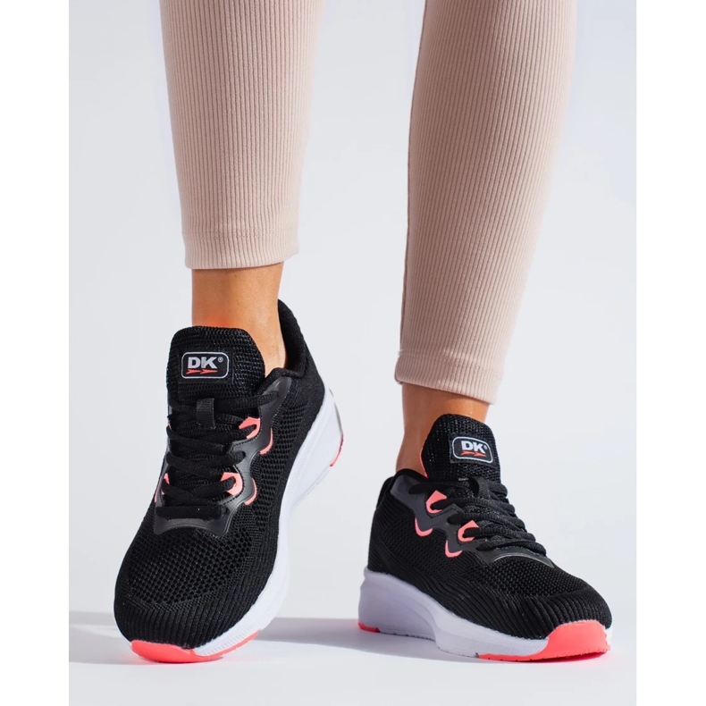 Scarpe sportive sulla piattaforma DK nero 1