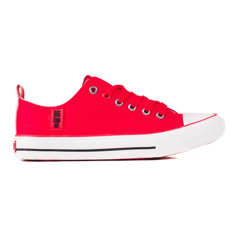 Sneakers Big Star da donna JJ274124 rosso 1