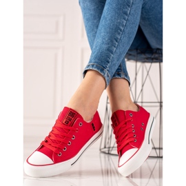Sneakers Big Star da donna JJ274124 rosso 2