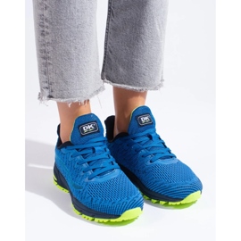 Sneakers in tessuto DK blu 2