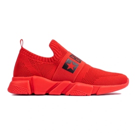 Sneakers da donna Big Star JJ274298 rosso 1