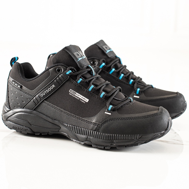Scarpe da trekking da uomo DK nero 1