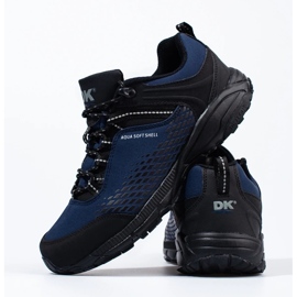 DK Scarpe da trekking da uomo blu scuro nero 1