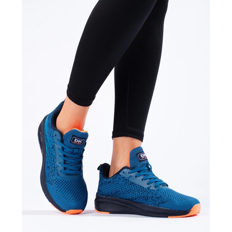 DK Scarpe sportive sulla piattaforma blu 2